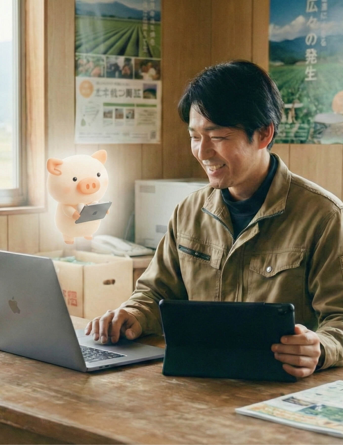 となりのしごとん メインビジュアル